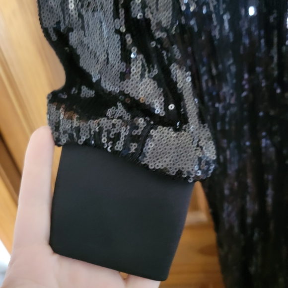 Sequin Jogger Jumpsuit 'NWOT' LG - Picture 15 of 15